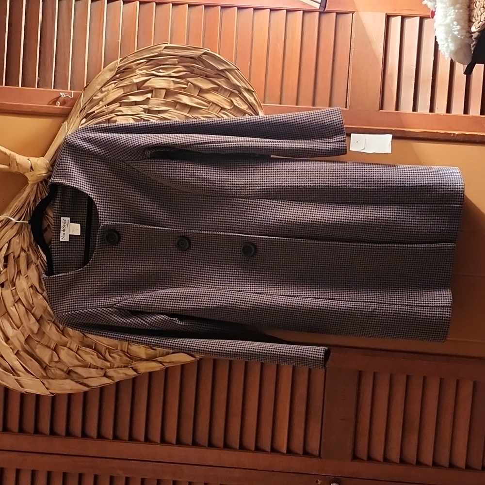 North Style Houndstooth Jacket
